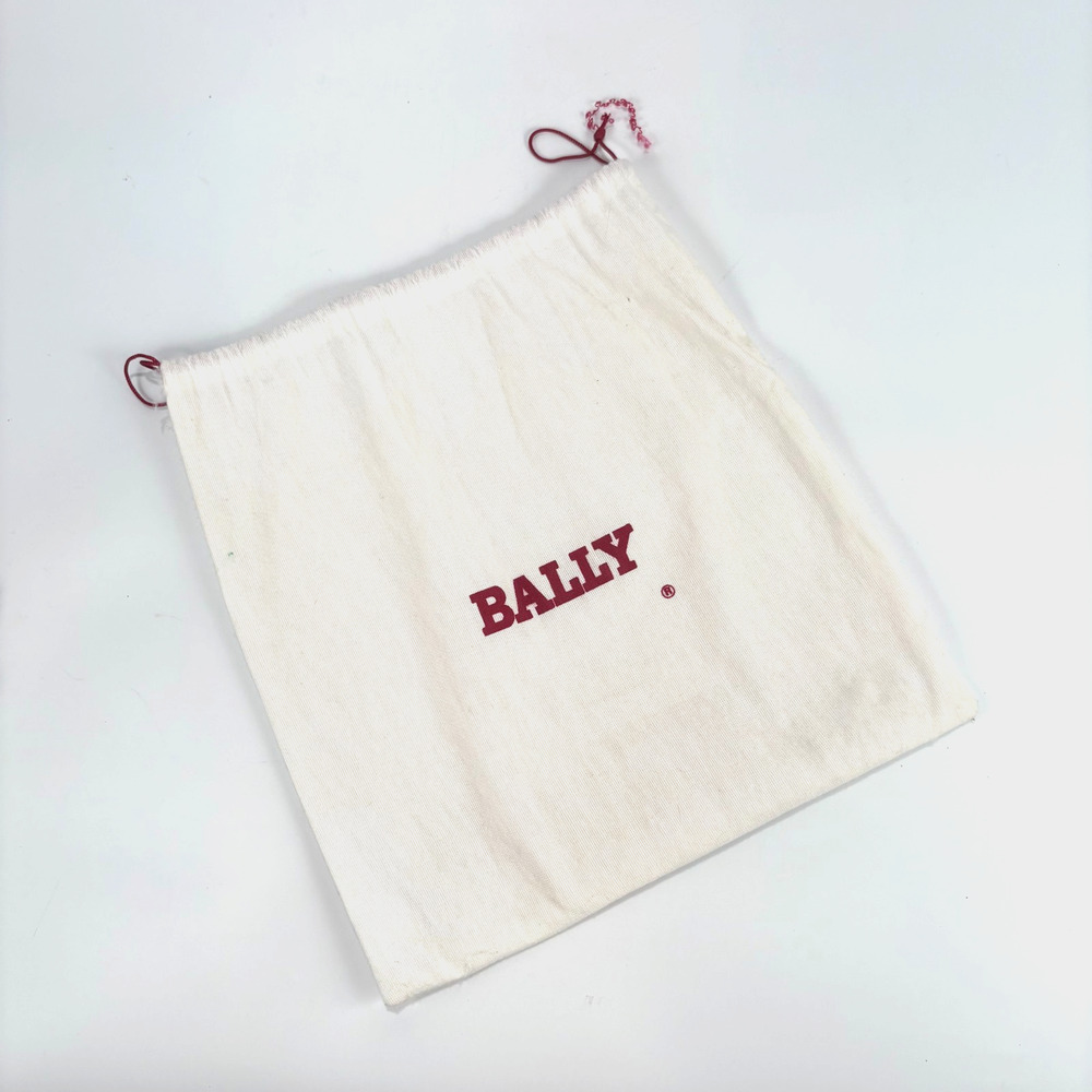 VTG Bally Leather Shoulder Bag Quilted Soft Beige Chain Strap Handbag Purse ECU - Picture 14 of 14